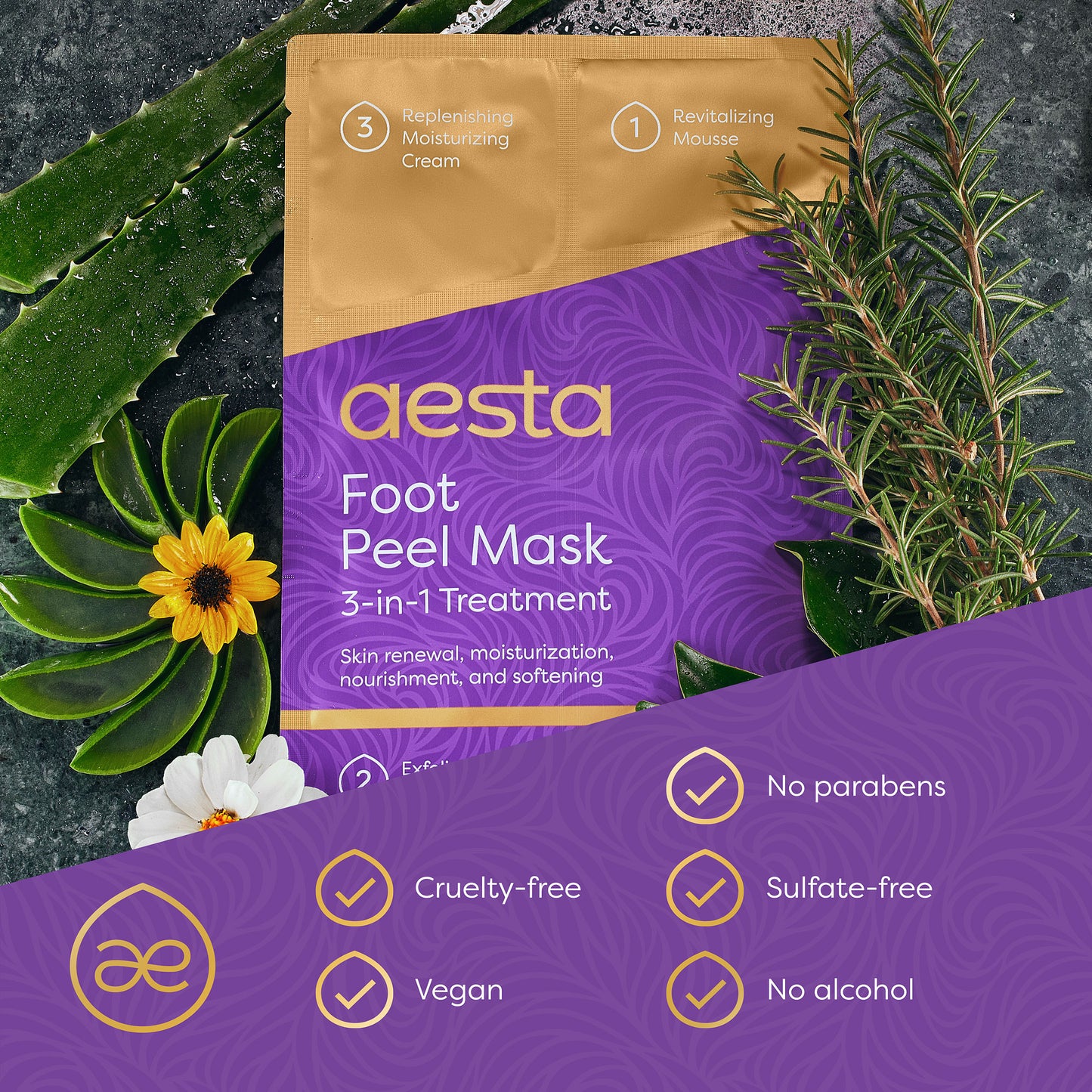 Aesta Foot Peel Mask